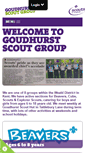 Mobile Screenshot of goudhurstscoutgroup.org.uk